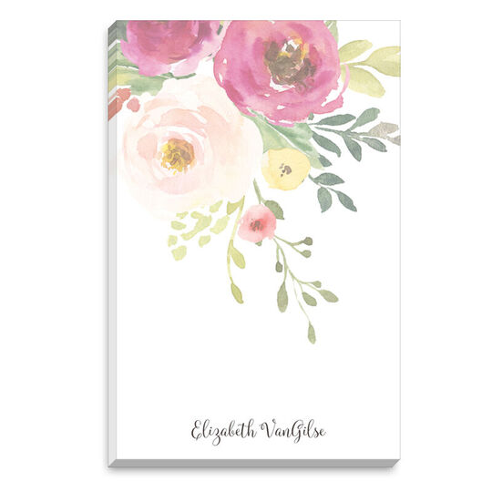 Shades of Pink Roses Notepads